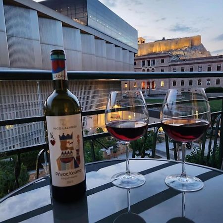 Acropolis View Modern Deluxe Suite With Balcony Atene Esterno foto