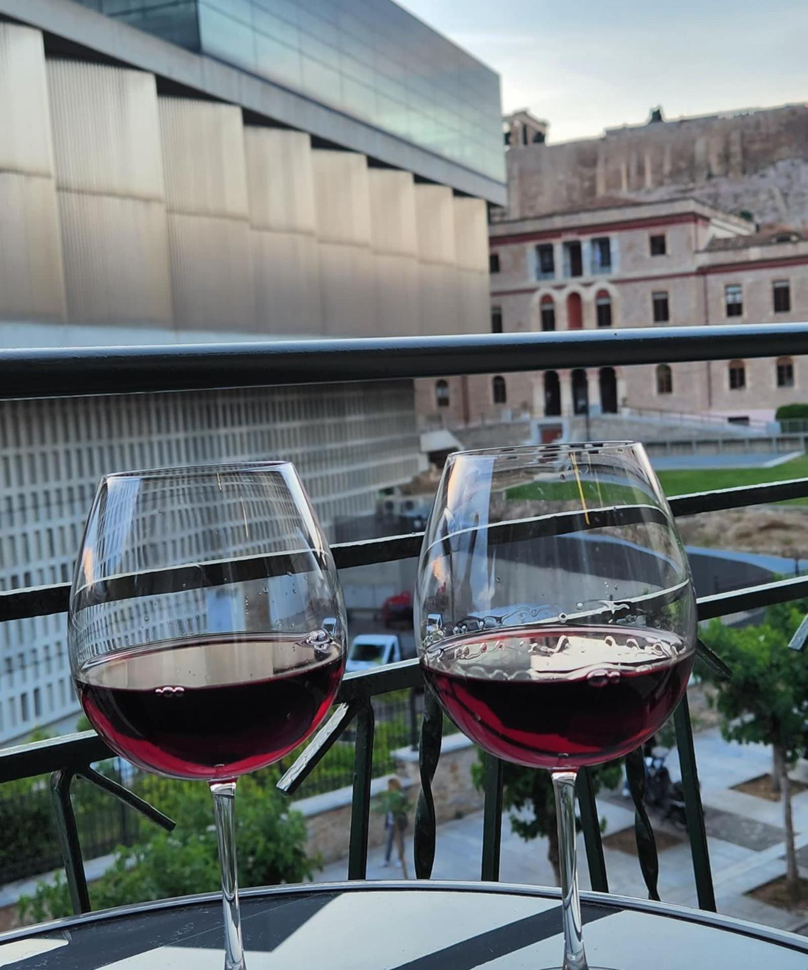 Acropolis View Modern Deluxe Suite With Balcony Atene Esterno foto