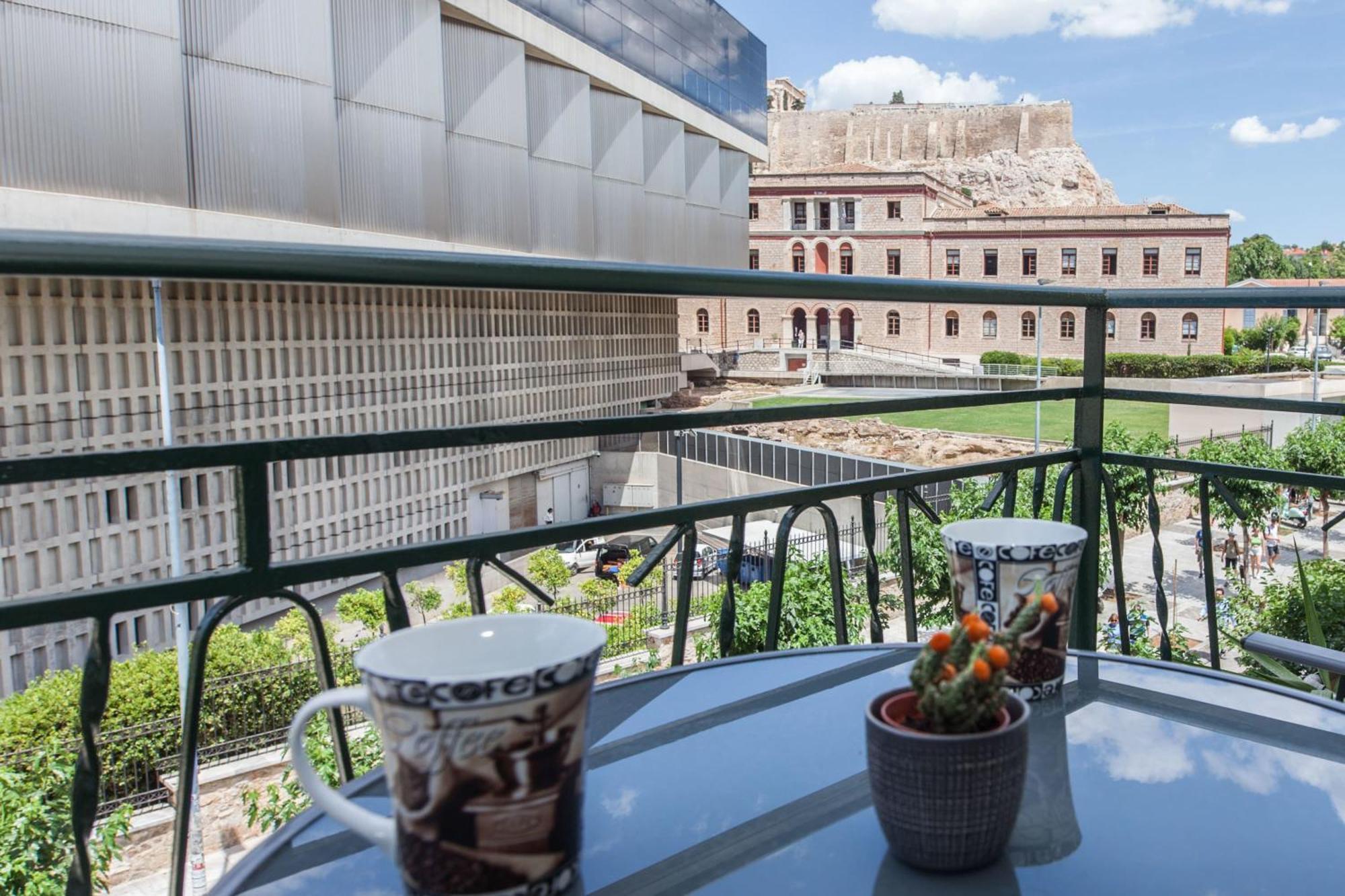 Acropolis View Modern Deluxe Suite With Balcony Atene Esterno foto